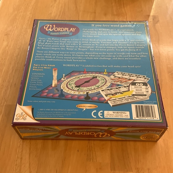 Wordplay (Family Edition) Game - Picture 2 of 10